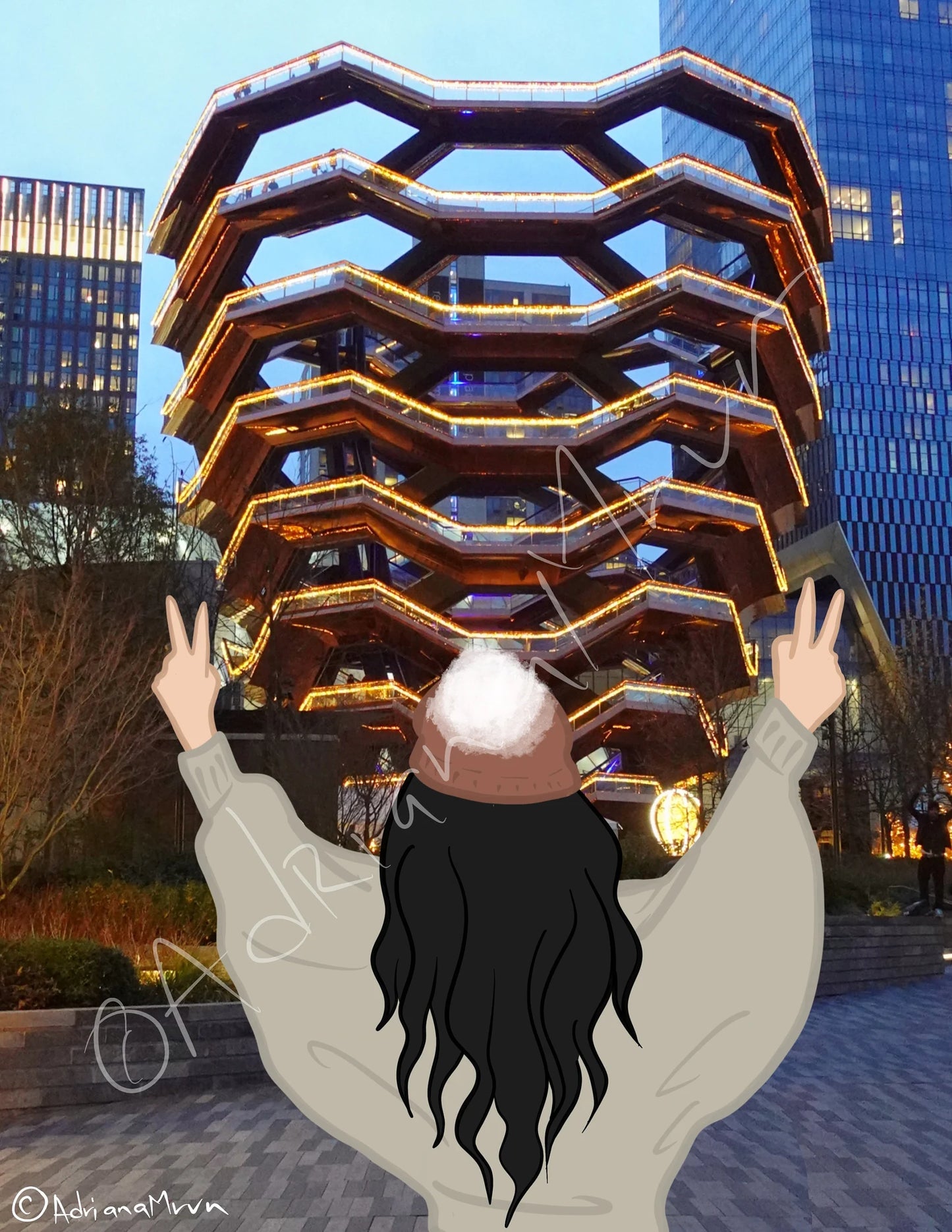 Imaginary Girl at The Vessel NYC