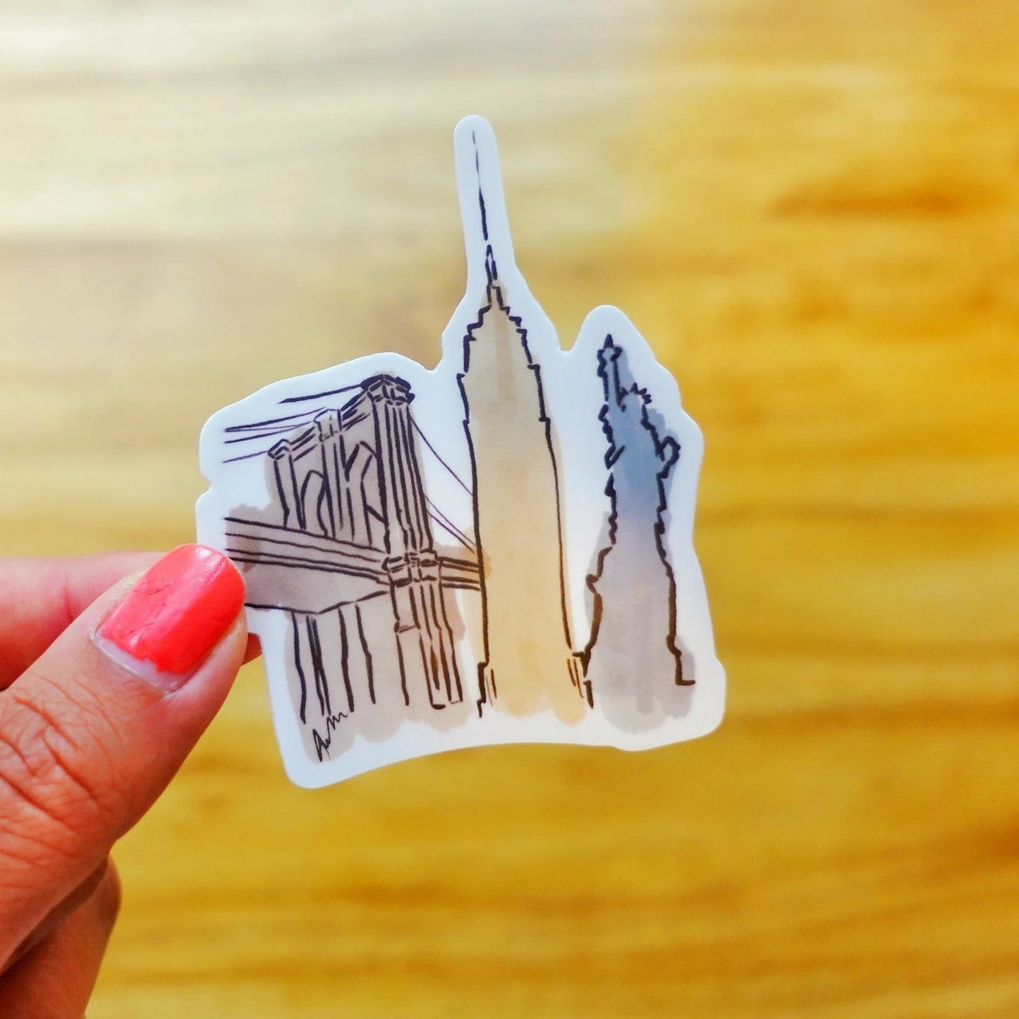 NYC Landscape Stickers